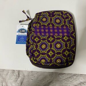 Quilted Cotton Book Carrier Bag